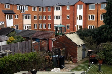 The view from Hereward Street