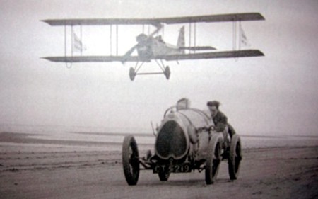 Car v plane in 1923